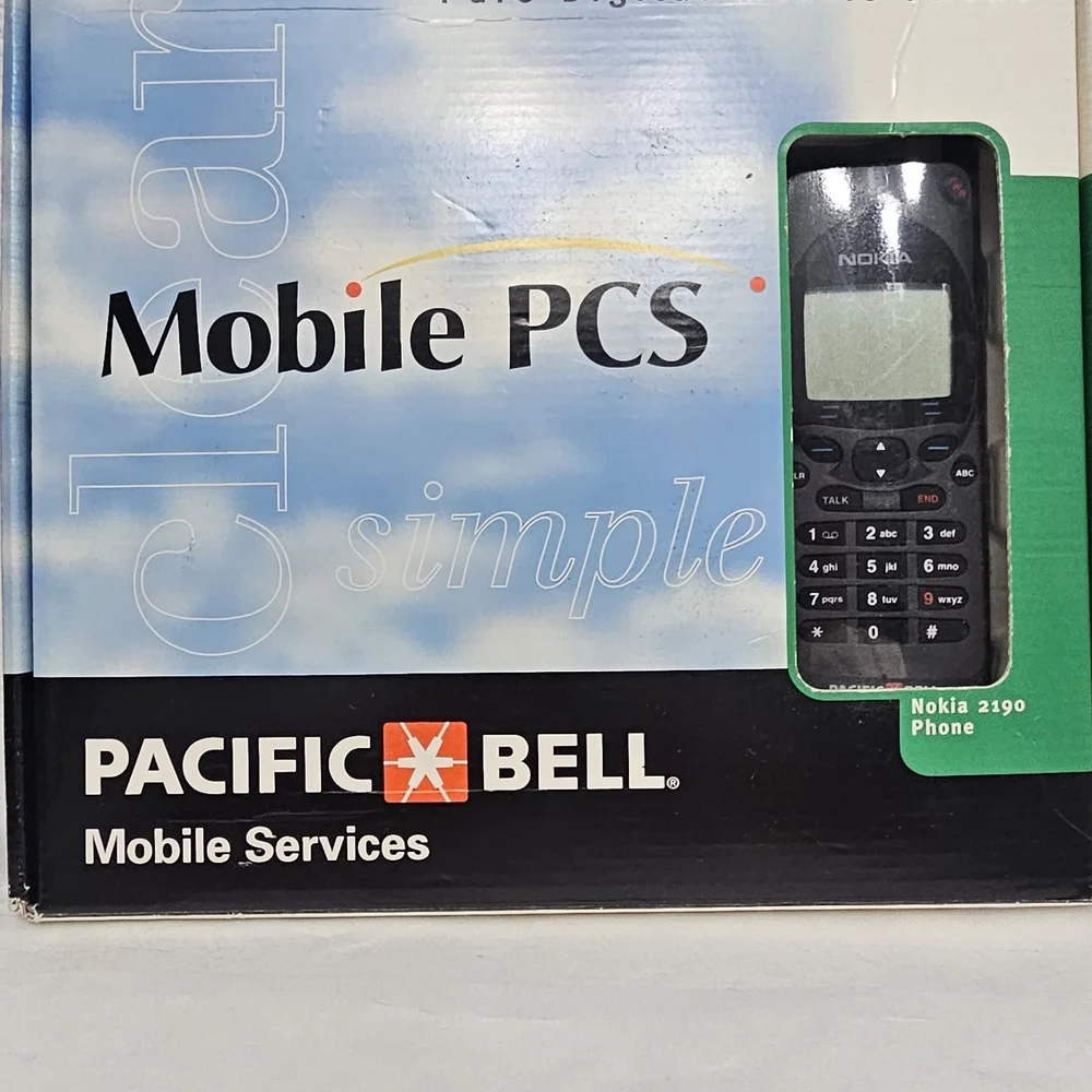 Vintage Nokia Mobile PCS Phone - Black #183